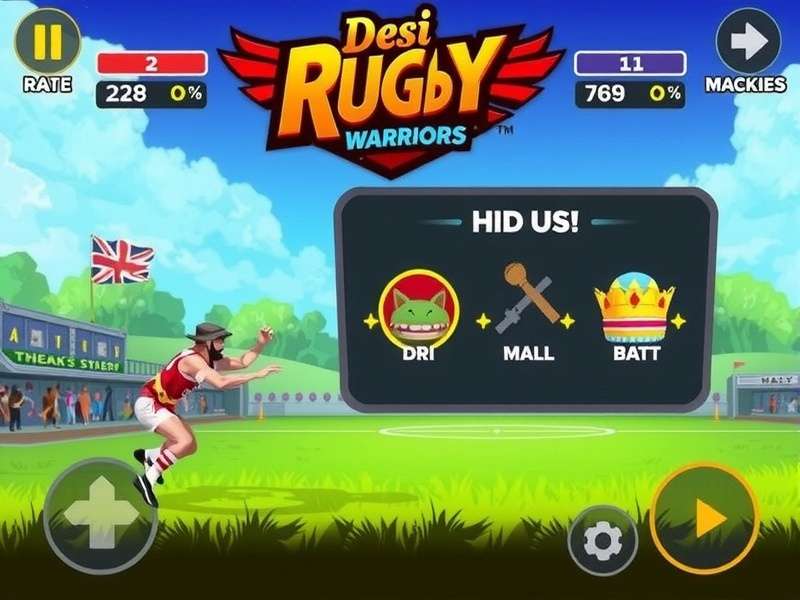Desi Rugby Warriors Gameplay Screenshot